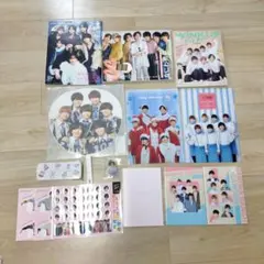 なにわ男子　まとめ売り　雑誌　うちわ　クリアファイル　ノート