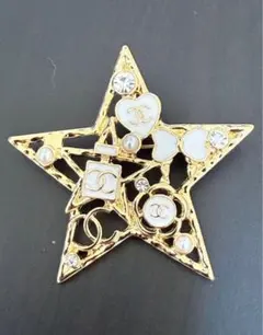 星形ブローチロゴ入り