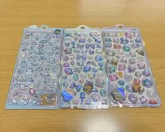 ボンボンドロップシール オーロラシール 3枚セット