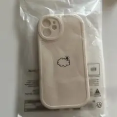 iPhone12mini ホワイト ケース 雲デザイン