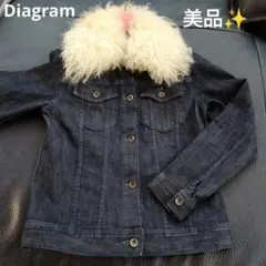 【美品✨️】Diagram♡定価 39,600円♡ファー Gジャン