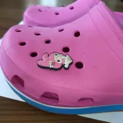 レア Crocsクロックス Retroレトロ ピンク J2(20cm)