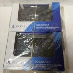新品未開封　DUALSHOCK 4 ワイヤレスコントローラー 2個セット黒と青