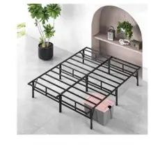 ZINUS SmartBase ベッドフレーム ブラック セミダブル