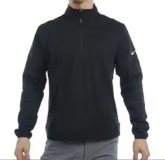 Nike ツアー ピケ ハーフジップ 長袖プルオーバー Therma-FIT