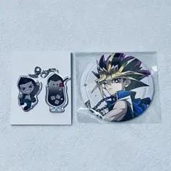 遊戯王ZEXAL 天城カイト コラボカフェ本舗 アクスタ チャーム 缶バッジ 