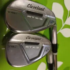 Cleveland RTX-3 V-MGウェッジ 48° 52° .2本セット