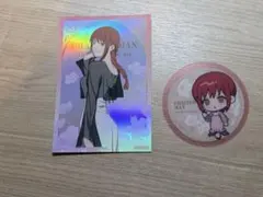 チェンソーマン プリンスホテル　マキマ　ポストカード　コースター