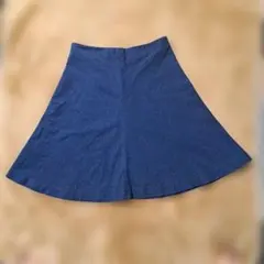 UNIQLO ユニクロ ソフトデニム フレアスカート Sサイズ