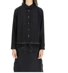 sacai レースシャツ　ネイビー　サイズ1のサムネイル