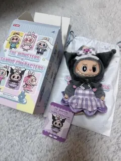 LABUBUラブブ・サンリオキャラクターズ　ぬいぐるみペンダント