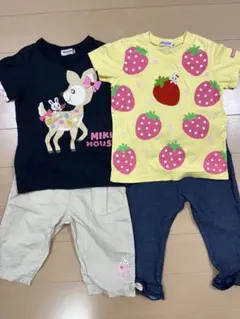 MIKIHOUSE トップス&ボトムス 4点セット まとめ売り 100