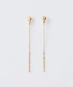 極美品K10ダイヤモンド2wayピアス(Phoebe)