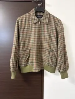 BURBERRY ノバチェック トラックジャケット 38 ベージュ ブラック