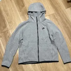 NIKE ナイキ テックフリース パーカー グレー Lサイズ