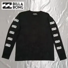 【BILLABONG】ビラボンのサイドロゴ入り長袖Tシャツ（Lサイズ）