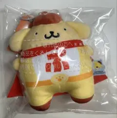 ♡激レア♡初期 サンリオ ポムポムプリン ぬいぐるみ マスコット チェーン付き サンリオ ポムポムプリン マスコットキーチェーン - メルカリ