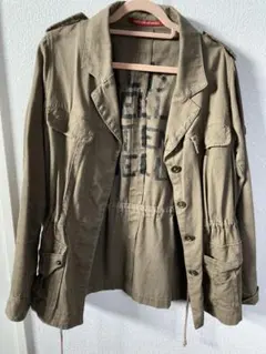 FREE'S MART DENIM カーキ ミリタリージャケット