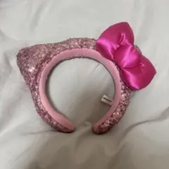 キティちゃんスパンコールカチューシャ