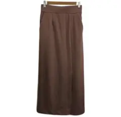 【新品未使用】GLOBALWORK ロングスカート　ウエストゴム　ベージュ　M