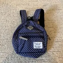 【新品未使用】 BeBe キッズリュック ドット柄のサムネイル