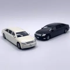 非売品 トヨタ クラウン リムジン ブラック&ホワイト セット サントリーボス