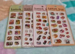 立体シール 4点セット