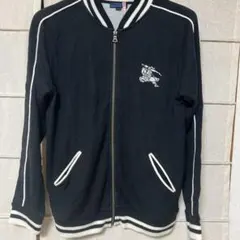 バーバリーブルーレーベル　BBLUE LABEL 黒　サイズ L ジップアップ