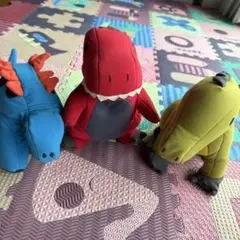 ヨギボー　恐竜ぬいぐるみ3体セットのサムネイル
