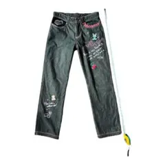 Mezzo Piano ジーンズ　140　ブラック　裏起毛　メゾピアノ　デニム