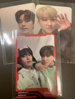 スキズ straykids トレカ チャンビン スンミン ユニット