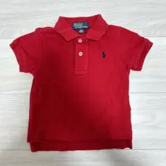 Polo by Ralph Lauren 赤いポロシャツ 半袖 12M