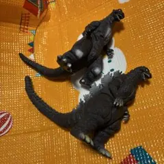 ゴジラ　ソフビ　1954,1998 2体セット