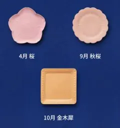 【新品未使用 3枚セット】サントリー 華やか皿の大皿❗️のサムネイル