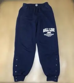 BALL LINEボールライン裏起毛スウェットパンツ