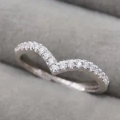 ティファニー リング ダイヤ ソレストV ハーフエタニティ 10号 Pt950