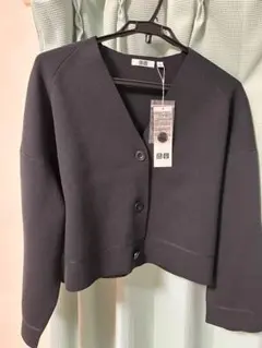 UNIQLO U ブラック カーディガン Lサイズ