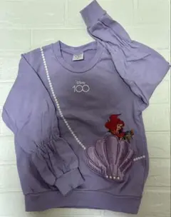 ディズニー　プリンセス　アリエル　パール付きトレーナー　バースデー　120