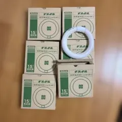 National 15W 丸形蛍光灯 FCL15D《ハイライト》6個