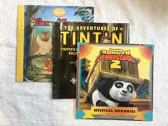 英語絵本　アニメ絵本3冊セット