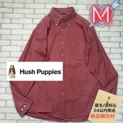 ■Hush Puppies ボタンダウン ピンク系 薄手ネルシャツのサムネイル