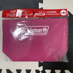 Coleman × コカコーラ フェルトトート