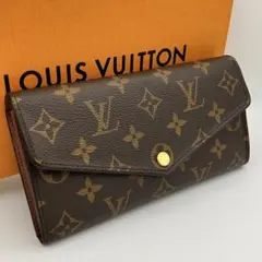 【極美品】 ルイヴィトン 長財布 ポルトフォイユ サラ モノグラム