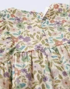 ZARA フラワーブラウス　18-24months 92cm