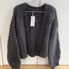 ページボーイ ケーブルニット 未使用