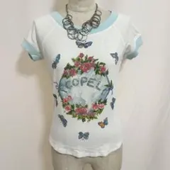 COPEL Y2K スパンコール Tシャツ アメカジ ビーズ グランジのサムネイル