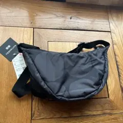 ユニクロ マリメッコ ラウンドミニショルダーバッグ ダークグレー 新品未使用