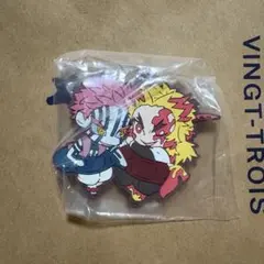 鬼滅の刃　煉獄杏寿郎　猗窩座　ばんちょうこう　ラバスト　ラバーマスコット