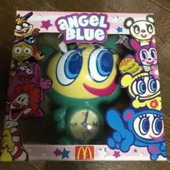 【非売品/動作確認済/価格相談可】エンジェルブルー 置き時計 マクドナルドコラボ 非売品/動作確認済/価格相談可】エンジェルブルー 置き時計