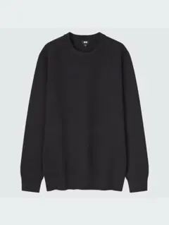 ウォッシャブルストレッチミラノリブクルーネックセーター UNIQLO XLニット
